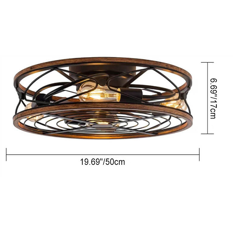 Ceiling Fan Light 50cm dimensions