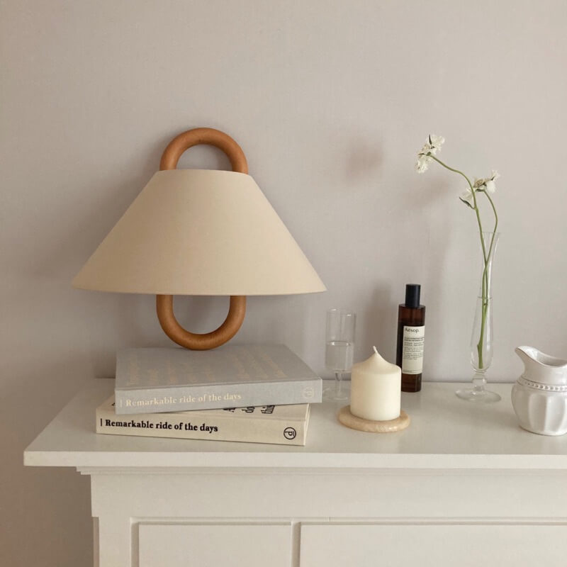 Wall Sconce Lamp Apricot Flat