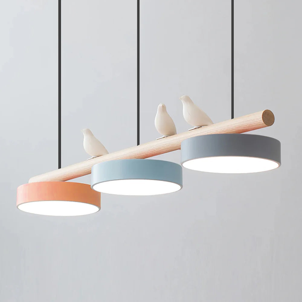 Sienna Bird Linear Pendant Lamp