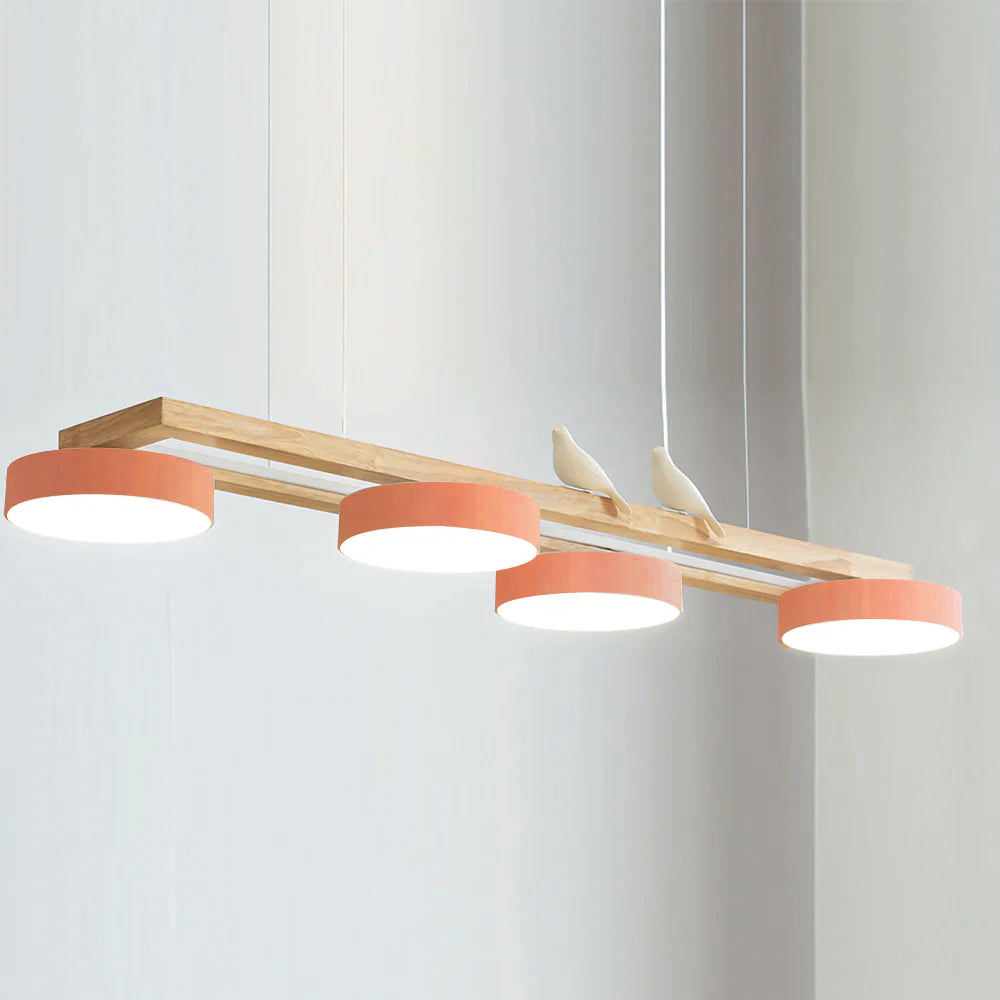Sienna Bird Long Chandelier