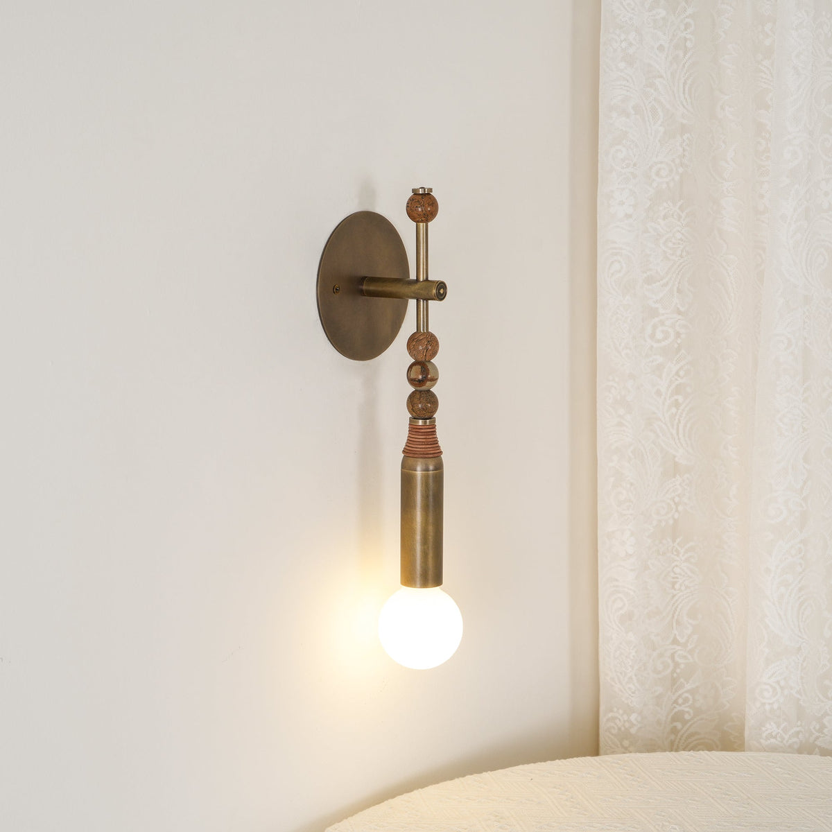 Toam Beaded Wall Light