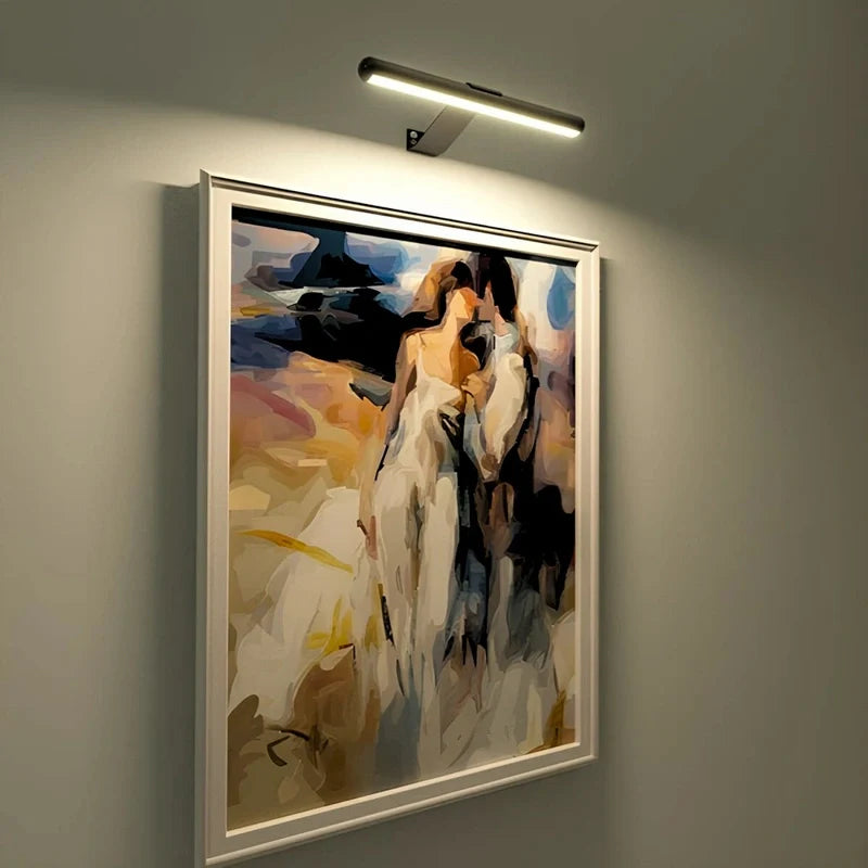 Cordless wall art light lifestyle scene — GildNest UK