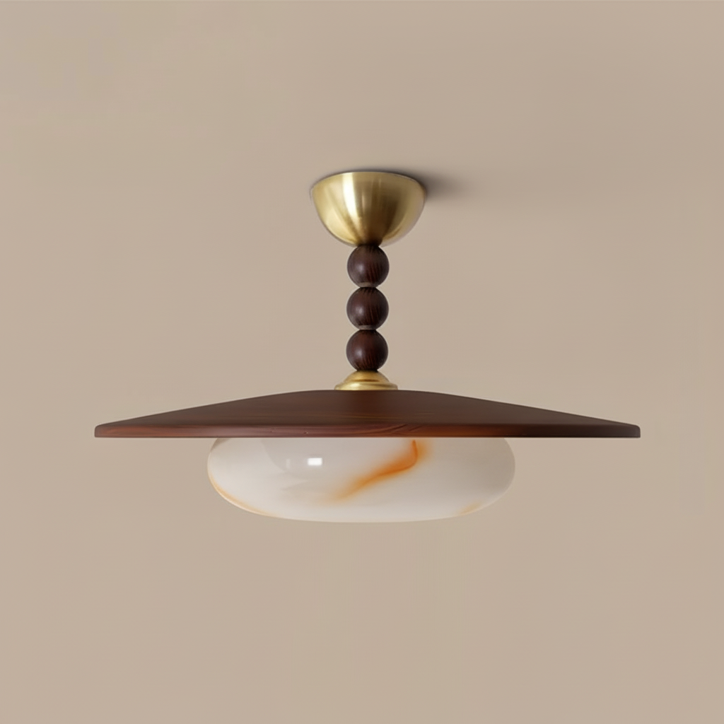 Vicenza Ceiling Light Glass Lampshade