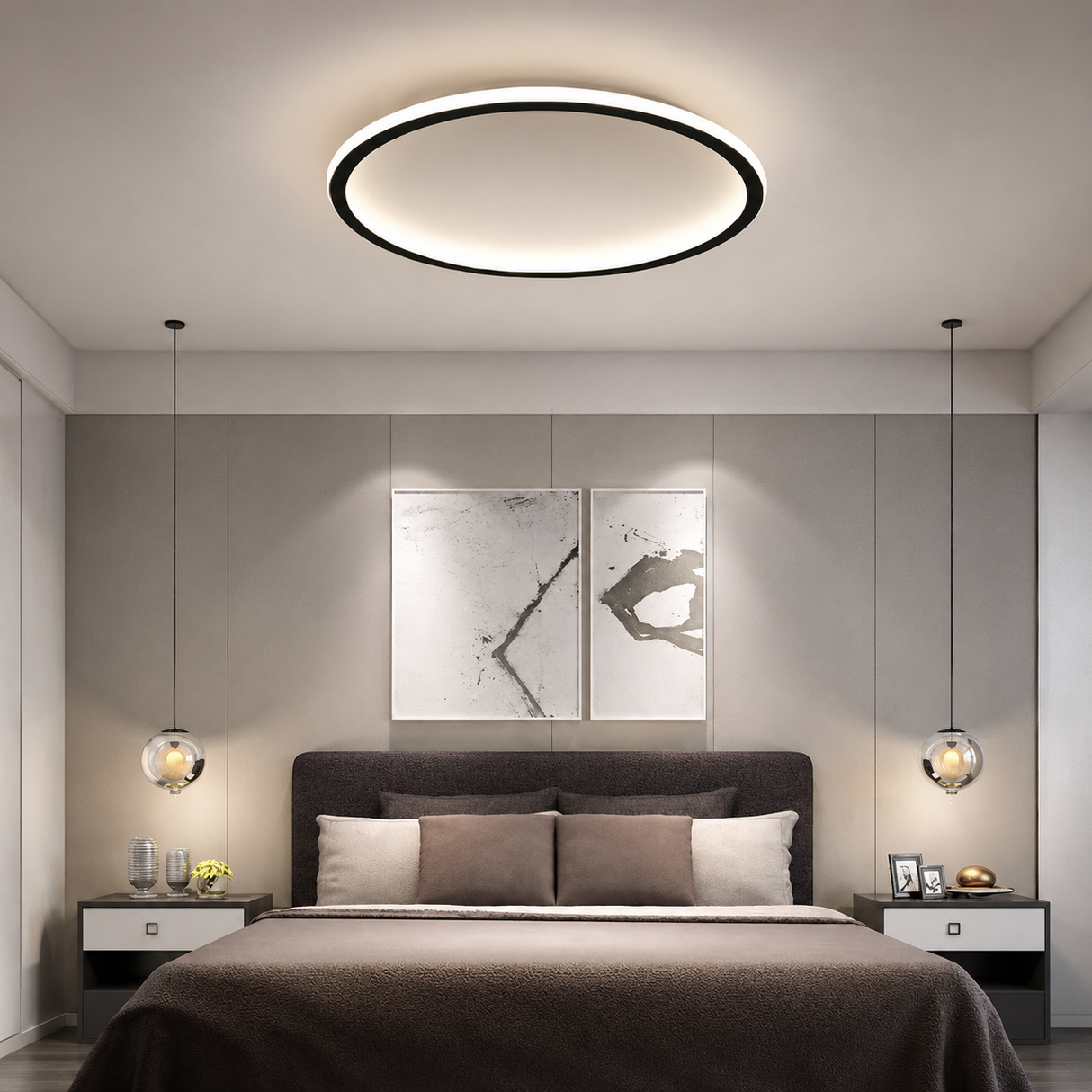 Quasso Flush Mount Ceiling Light