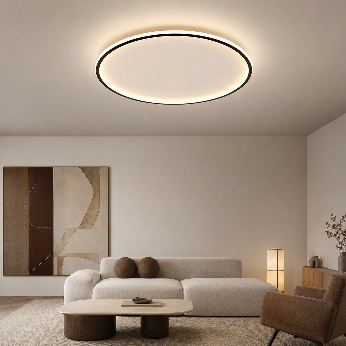 Quasso Flush Mount Ceiling Light