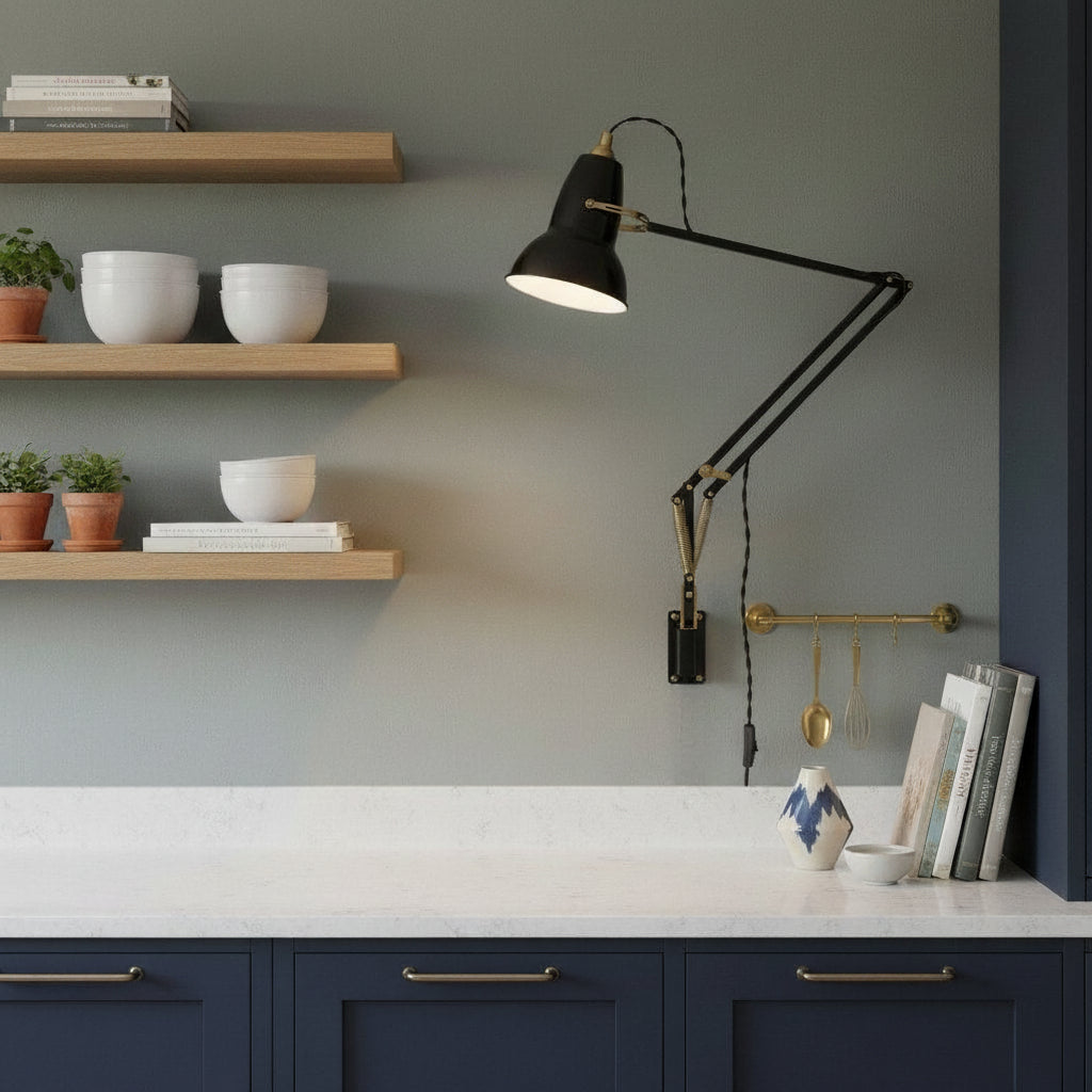 Modryx Adjustable Wall Lamp installed on wall