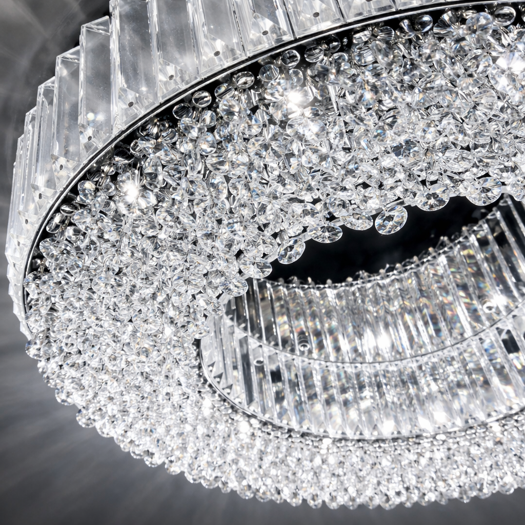 Salzburg Small Crystal Polo Flush