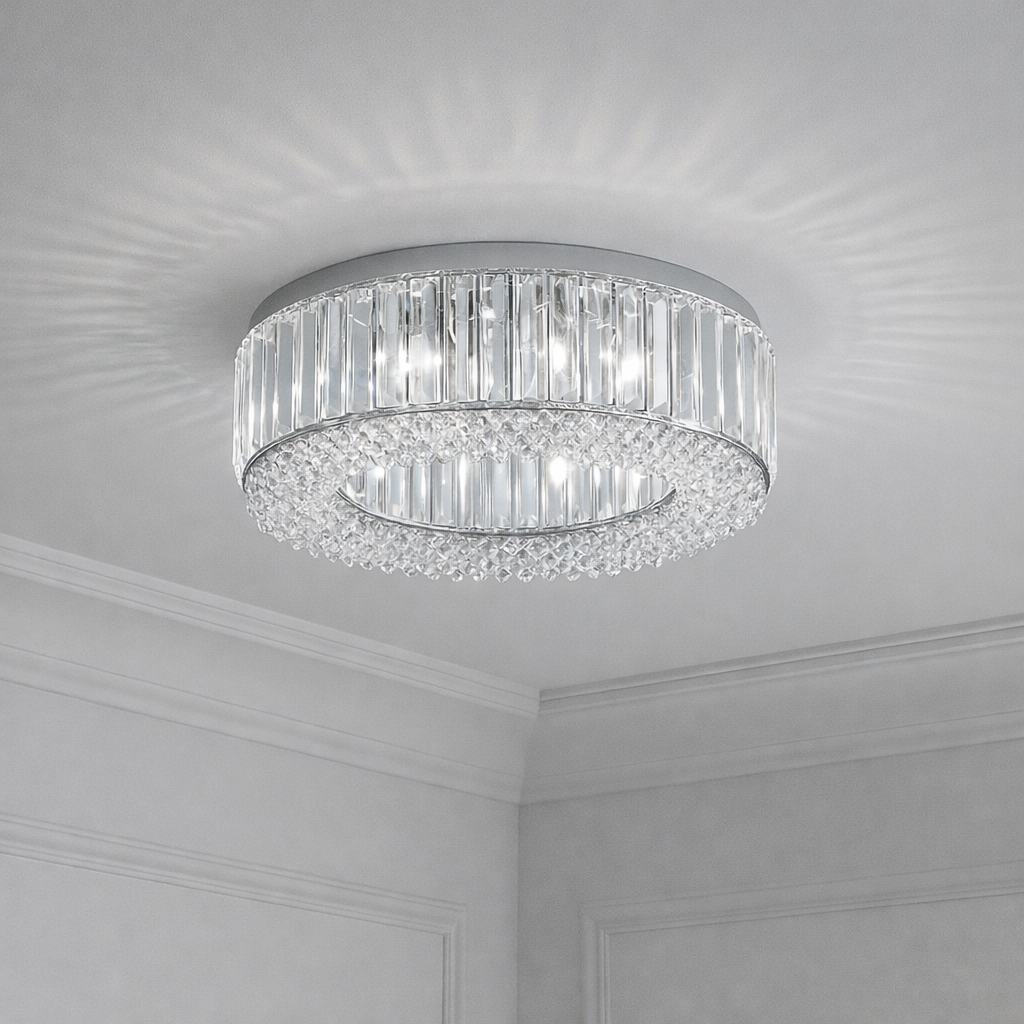 Salzburg Small Crystal Polo Flush