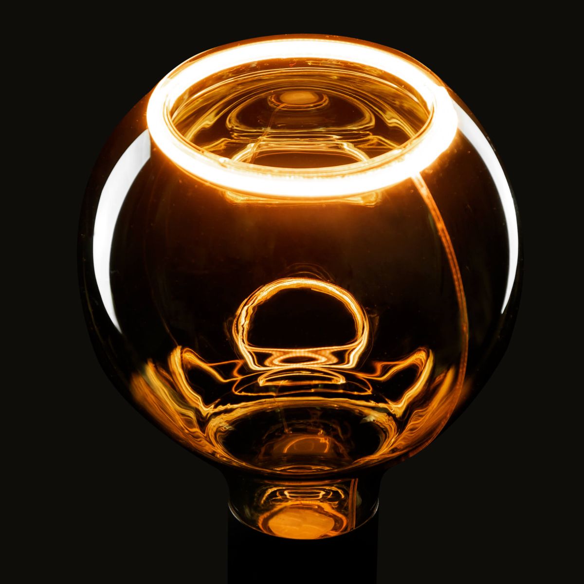 Segula Floating LED Globe E27 Smokey-Grey