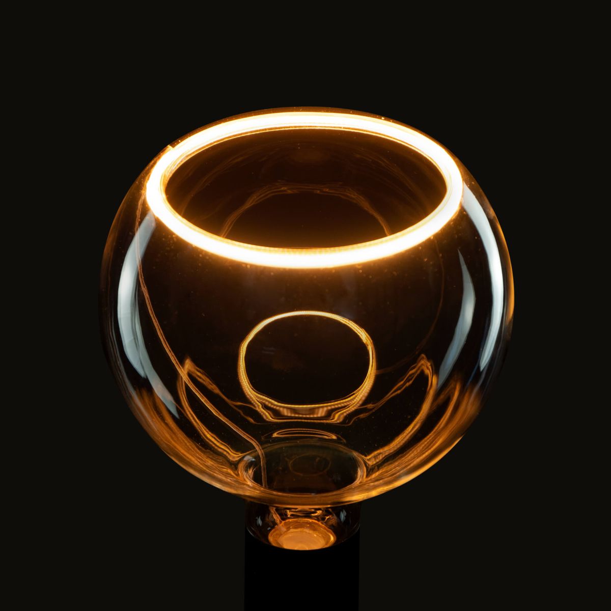 Segula Floating LED Globe E27 Smokey-Grey