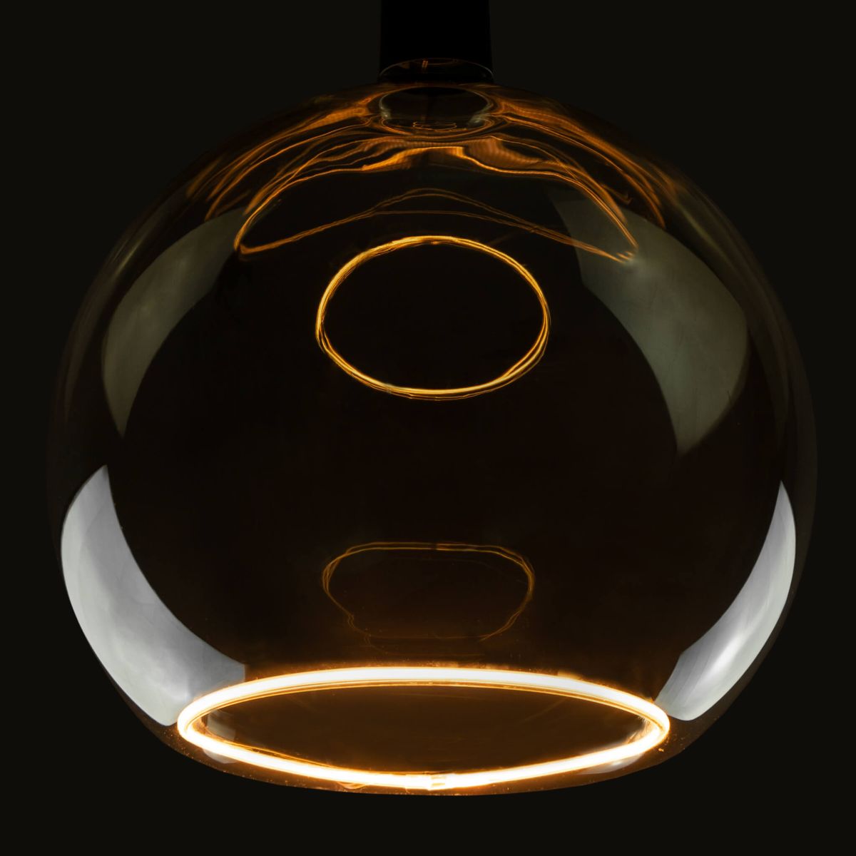 Segula Floating LED Globe E27 Smokey-Grey