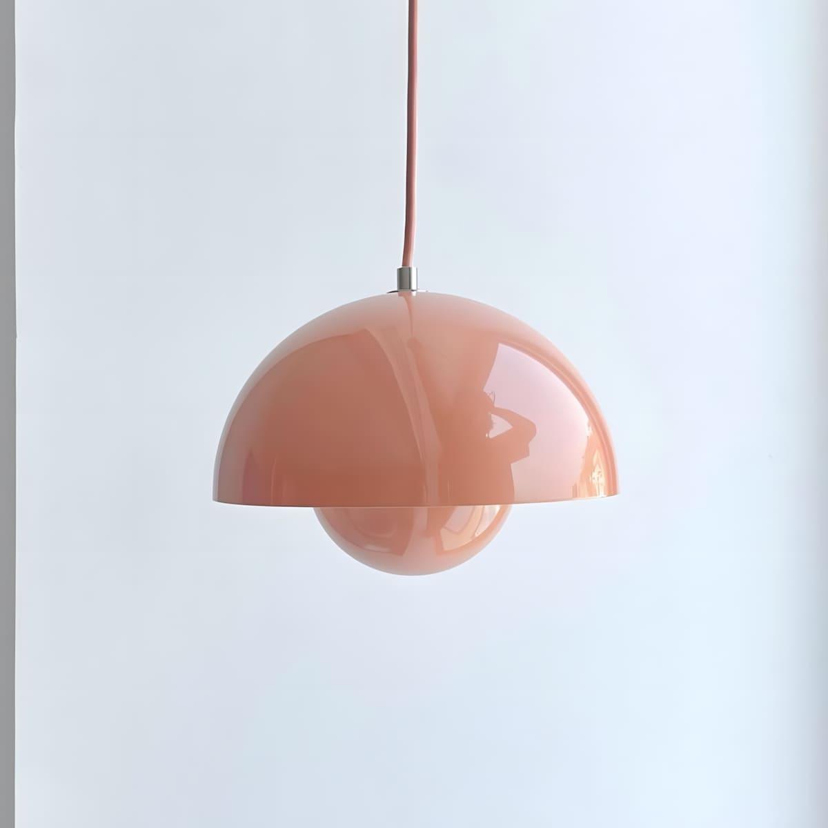 Flowerpot Pendant Lamp Small Lotus Pink