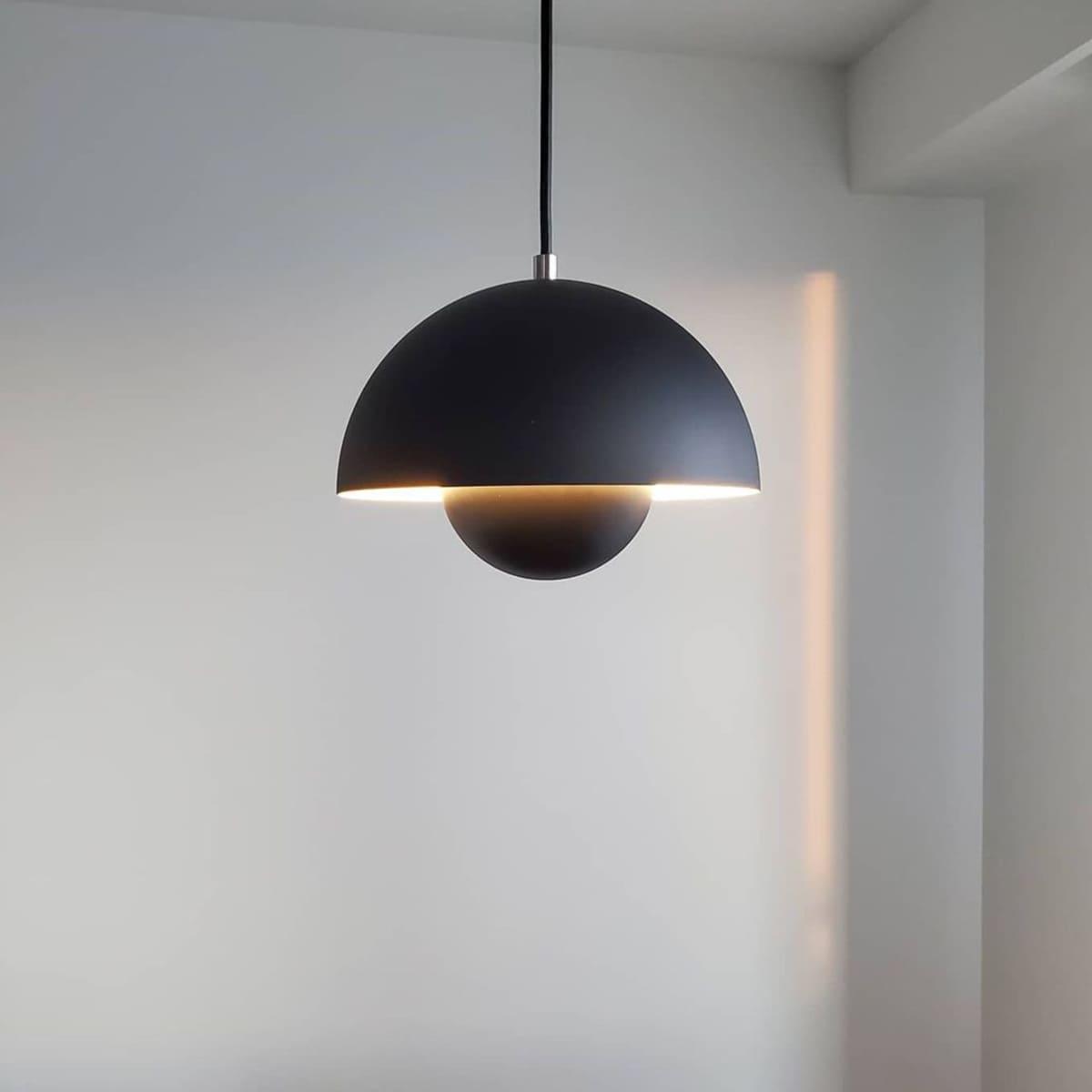 Flowerpot Pendant Lamp Small Matte Black