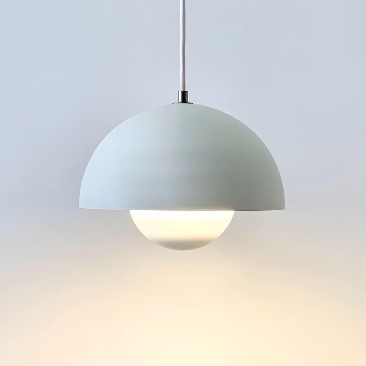 Flowerpot Pendant Lamp Large Matte White