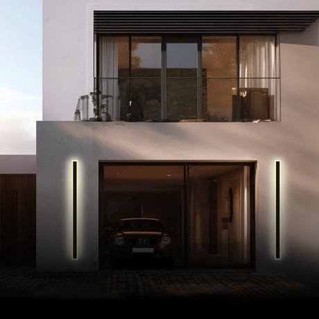 Vynn Linear Outdoor Wall Light cool white steady