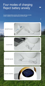 Solar Portable Basket Outdoor Light detail