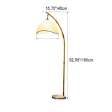 Bamboo Pole Floor Lamp detail
