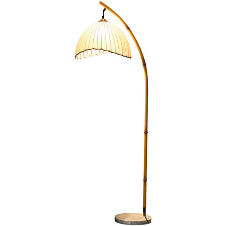 Bamboo Pole Floor Lamp detail