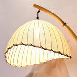 Bamboo Pole Floor Lamp detail