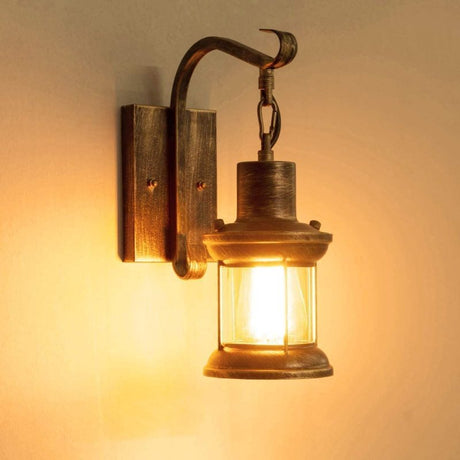 Etra wall lamp Bronze single