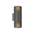 Aludra Double Outdoor Wall Lamp Anthracite