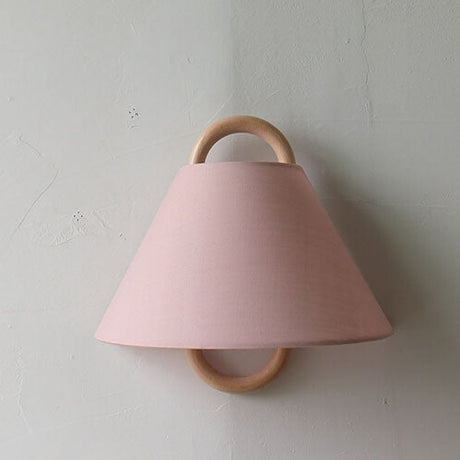 Wall Sconce Lamp Light Pink Flat detail