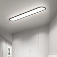 Rilo Oval Ceiling Light 40CM Black