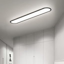 Rilo Oval Ceiling Light 40CM Black