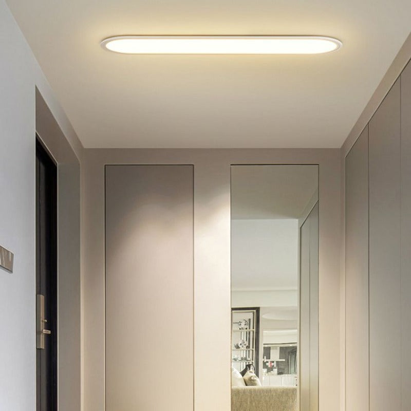 Rilo Oval Ceiling Light 60CM White