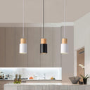 Nordic Macaron Cylinder Aluminium Pendant Light lifestyle