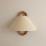 Wall Sconce Lamp Apricot Flat detail