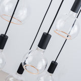 Roma 12 Light Spiral Pendant – Sculptural Multi-Drop Staircase Light