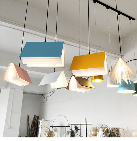 Flying Book Pendant Light lifestyle