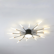Wesley ceiling light Black 18W