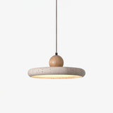 Lola wabi-sabi travertine pendant light — GildNest UK