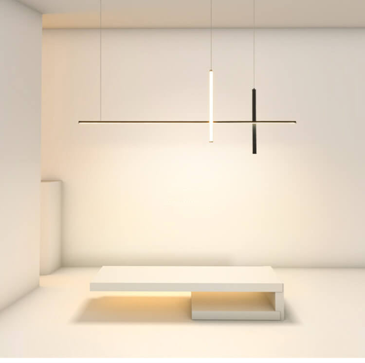 Long Line LED Chandelier detail