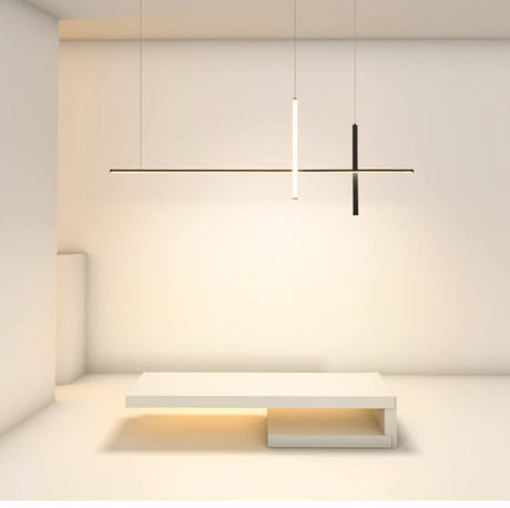 Long Line LED Chandelier detail