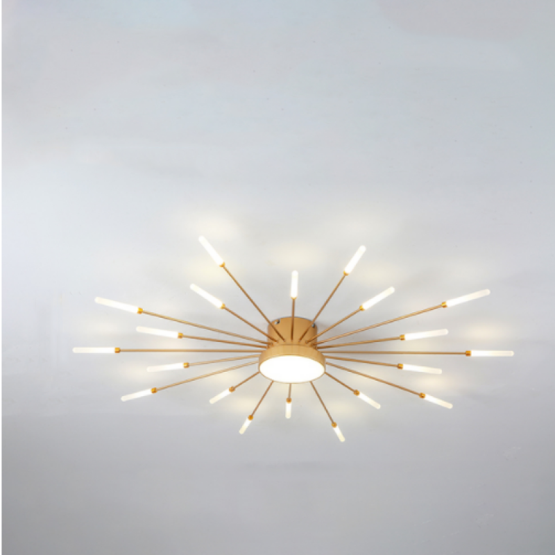 Wesley ceiling light Gold 18W