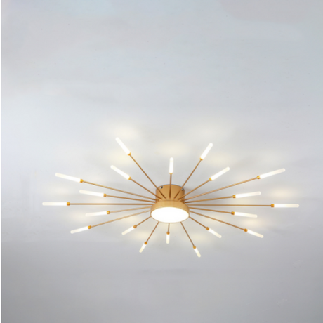 Wesley ceiling light Gold 18W