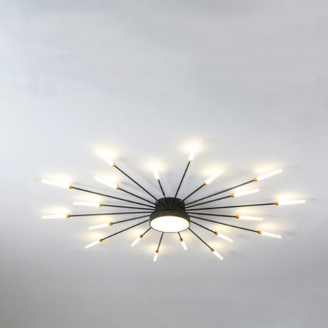 Wesley ceiling light Black 20W