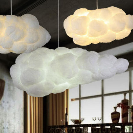 Floating Cloud Pendant detail