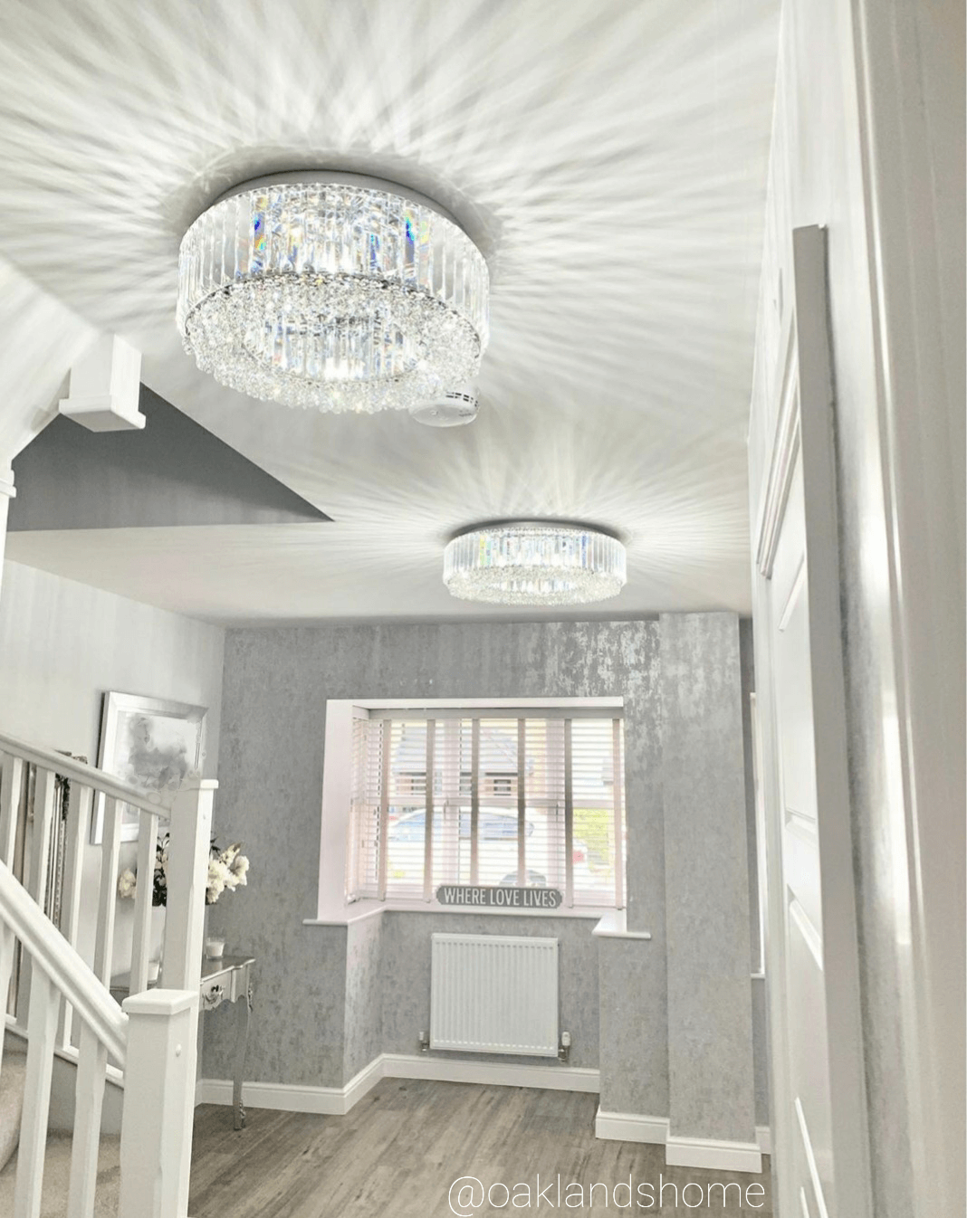 Salzburg Small Crystal Polo Flush