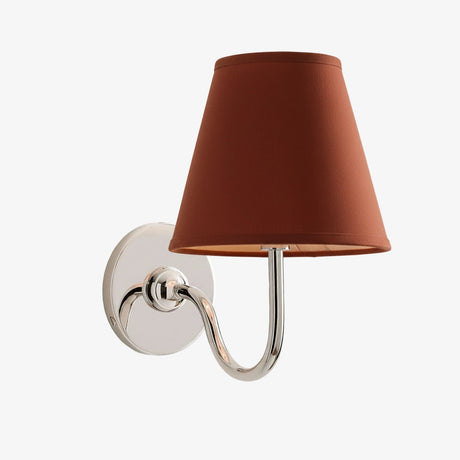 Luvora Wall Lamp 1 Head / Chrome / Red Plain