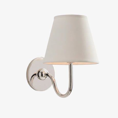 Luvora Wall Lamp 1 Head / Chrome / White Plain