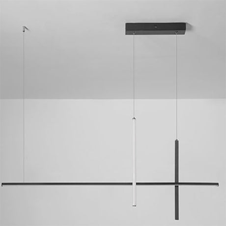 Long Line LED Chandelier detail
