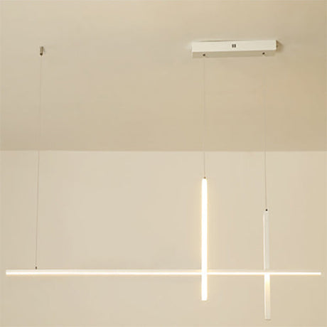 Long Line LED Chandelier detail