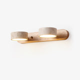 Travertine duo wall light — GildNest UK
