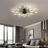 Wesley flush mount Black 18W