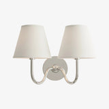Luvora Wall Lamp 2 Heads / Chrome / White Plain