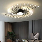 Wesley ceiling light Black 42W